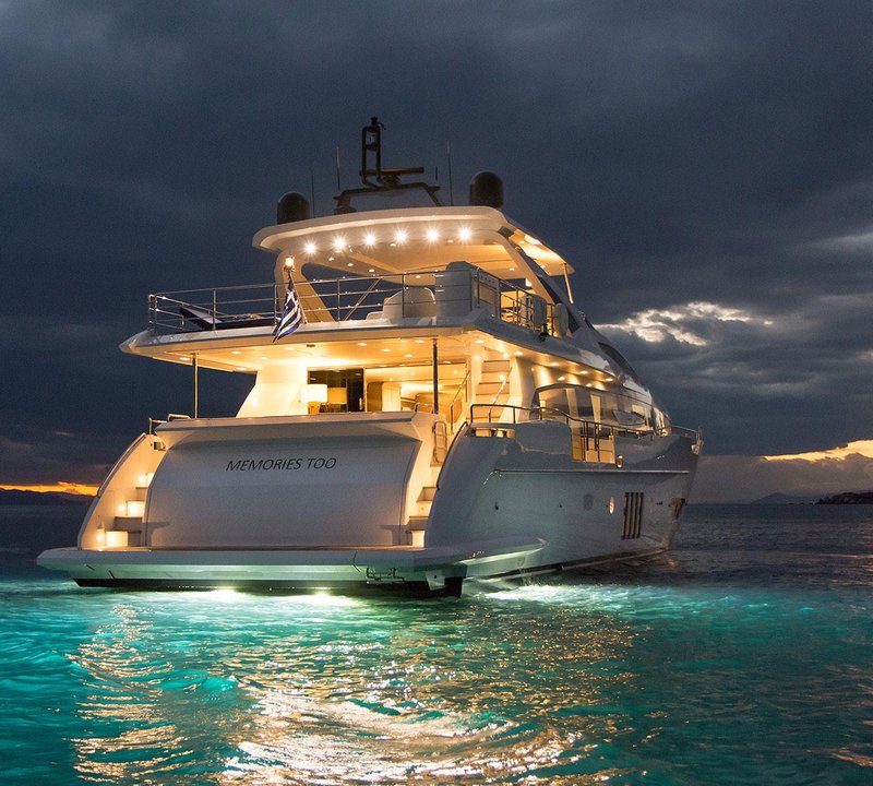 rent a yacht for a night